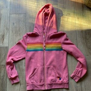 Pink Aviator Nation Hoodie size small